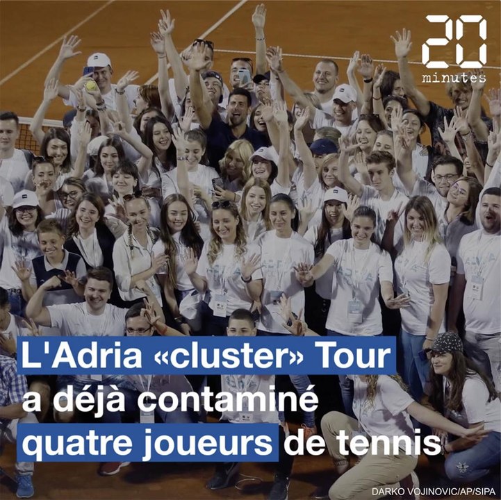 Coronavirus : Bienvenue au Novak Djokovic Adria «cluster» Tour