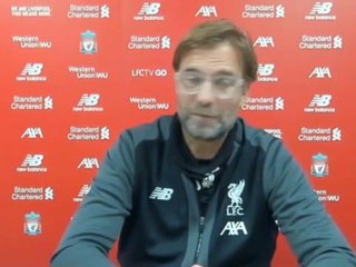 31e j. - Klopp : "Les joueurs vont courir après le ballon comme si c'était le dernier de la planète"