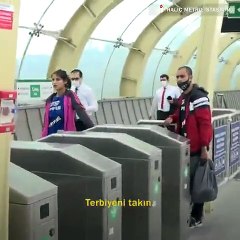 Güvenlik görevlisine skandal sözler!