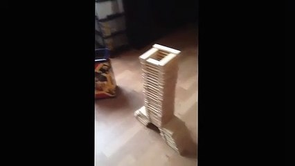 Maxime et la Tour Eiffel à deux piliers