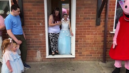 Keisha Watson celebrates her 10th birthday with a horse-and-carriage ride