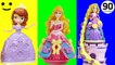 Play Doh Sparkle Sofia Disney Frozen Anna Elsa Ariel Rapunzel Play Doh con Brilho Glitter Brillante