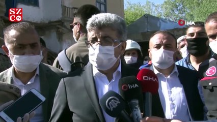 Vali Bilmez deprem bölgesinde