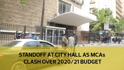 Standoff at city hall as MCAs clash over budget