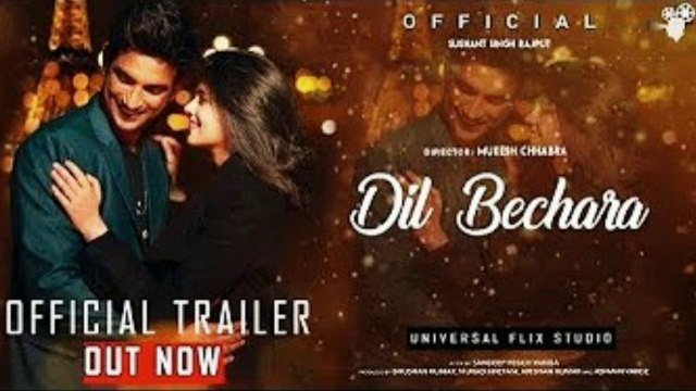 Dil Bechara Movie Official Trailer | Sushant Singh Rajput | Sanjana Sanghi | Saif Ali Khan