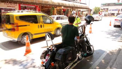 Isparta’da motosiklet denetimleri arttırıldı