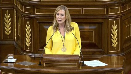 Ana Beltrán (PP) defiende la reprobación del ministro Marlaska.