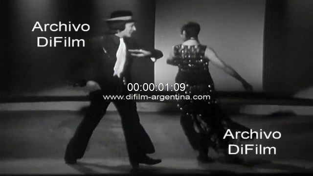 Juan Carlos Copes - Maria Nieves bailando Tango (sin sonido) 1979
