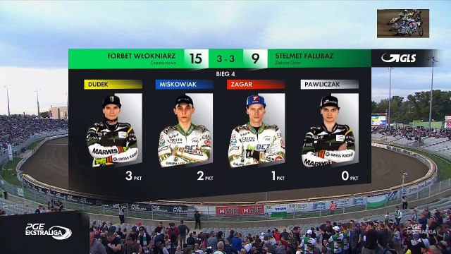 Mecz o 3 miejsce forBET Włókniarz Częstochowa - Stelmet Falubaz Zielona Góra 15.09.19 Wszystkie biegi/All heats