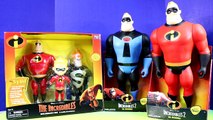 Incredibles 2 Interactive Gift Set   Giant Size Mr. Incredible & Dash Vs. Syndrome ! Superhero Toys