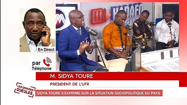 LES GRANDES GUEULES- GG3 JEU DU 25 06 2020 SIDYA TOURE