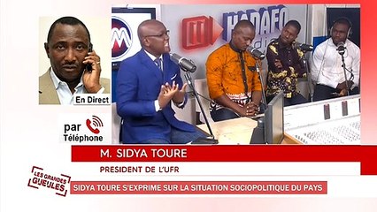 LES GRANDES GUEULES-   GG3 JEU DU  25 06 2020 SIDYA TOURE