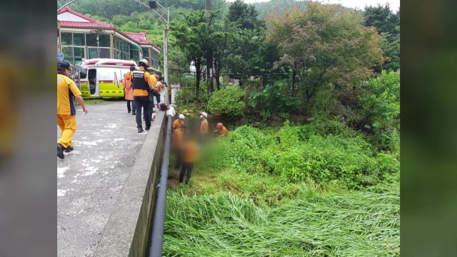 경기도 연천에서 60대 남성 다리 아래로 떨어져 / YTN