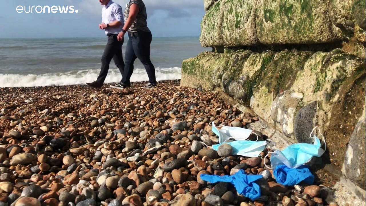 Exotisches strandgut: schutzausrüstung verschärft das plastikproblem