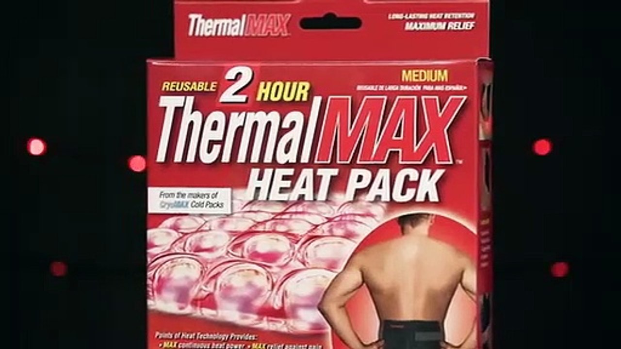 ThermalMAX Heat Pack- Reusable 2 Hour Hot Therapy for Neck, Back & More_dBmxlT0B8Uc_360p