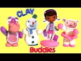 Disney Doc McStuffins Surprise Clay Buddies Unboxing Disney Junior Channel