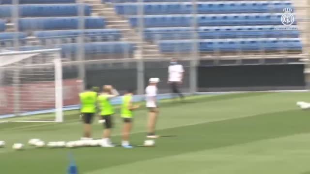 El Real Madrid ya prepara el partido del domingo ante el Espanyol en el RCDE Stadium