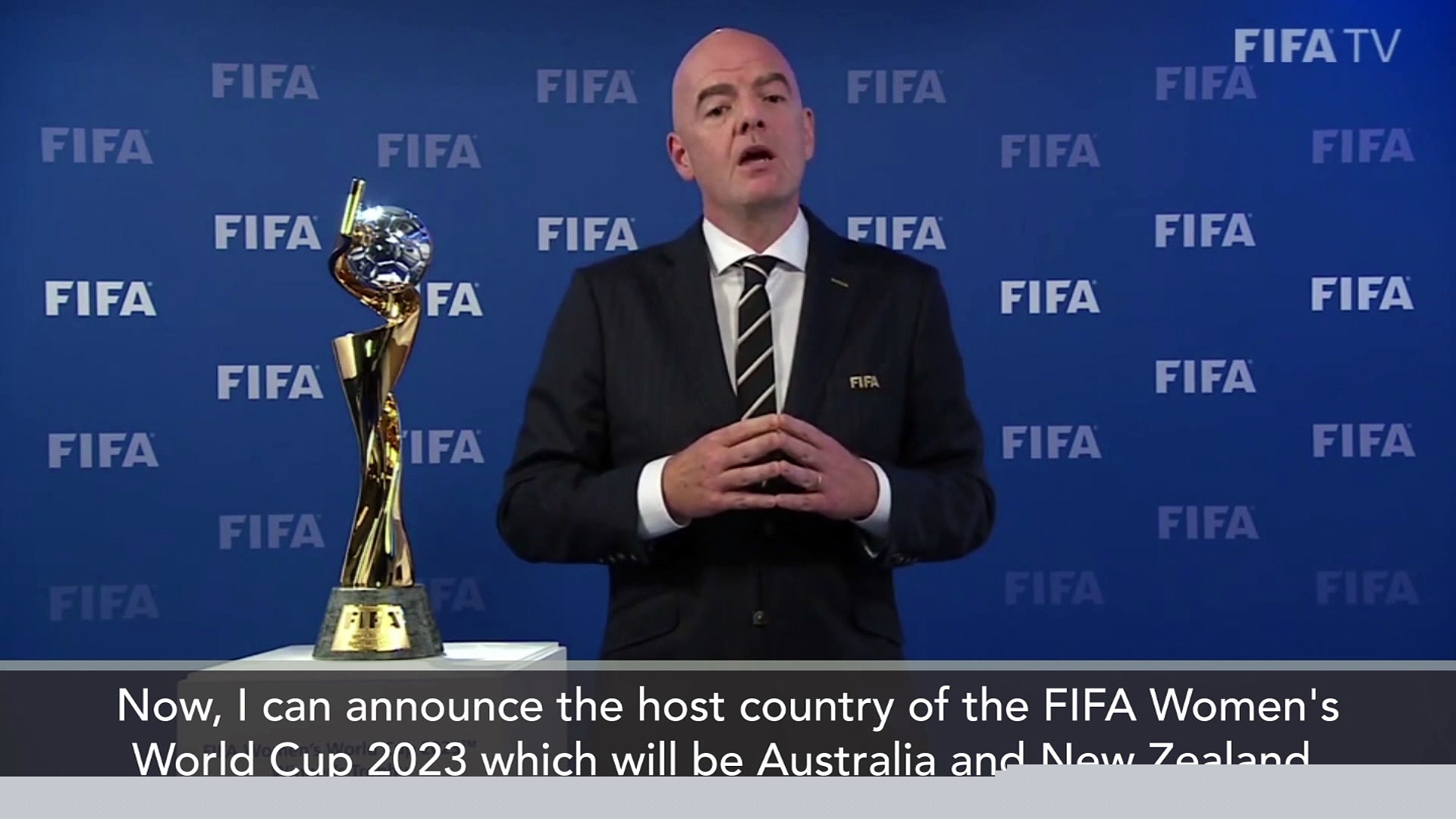 Australia and New Zealand to host 2023 Women’s World Cup