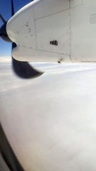 When a plane goes above cloud see the wonderful scene