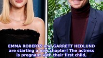 Pregnant! Emma Roberts Is Expecting Her 1st Child With BF Garrett Hedlund