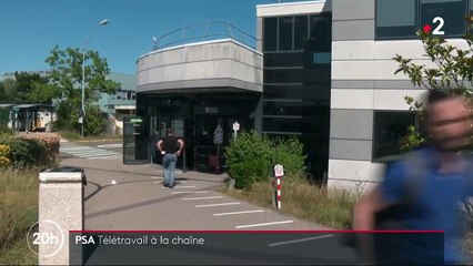 Télétravail : PSA envisage un passage massif au travail à domicile