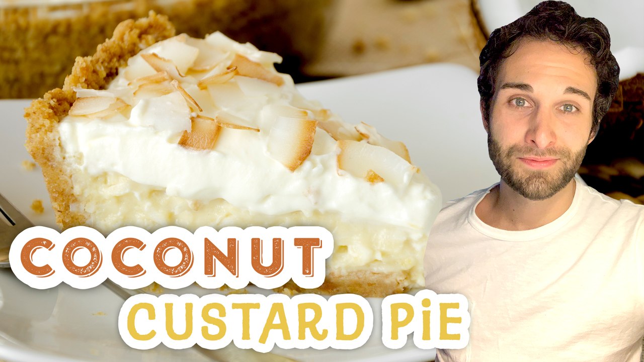 Coconut Custard Pie