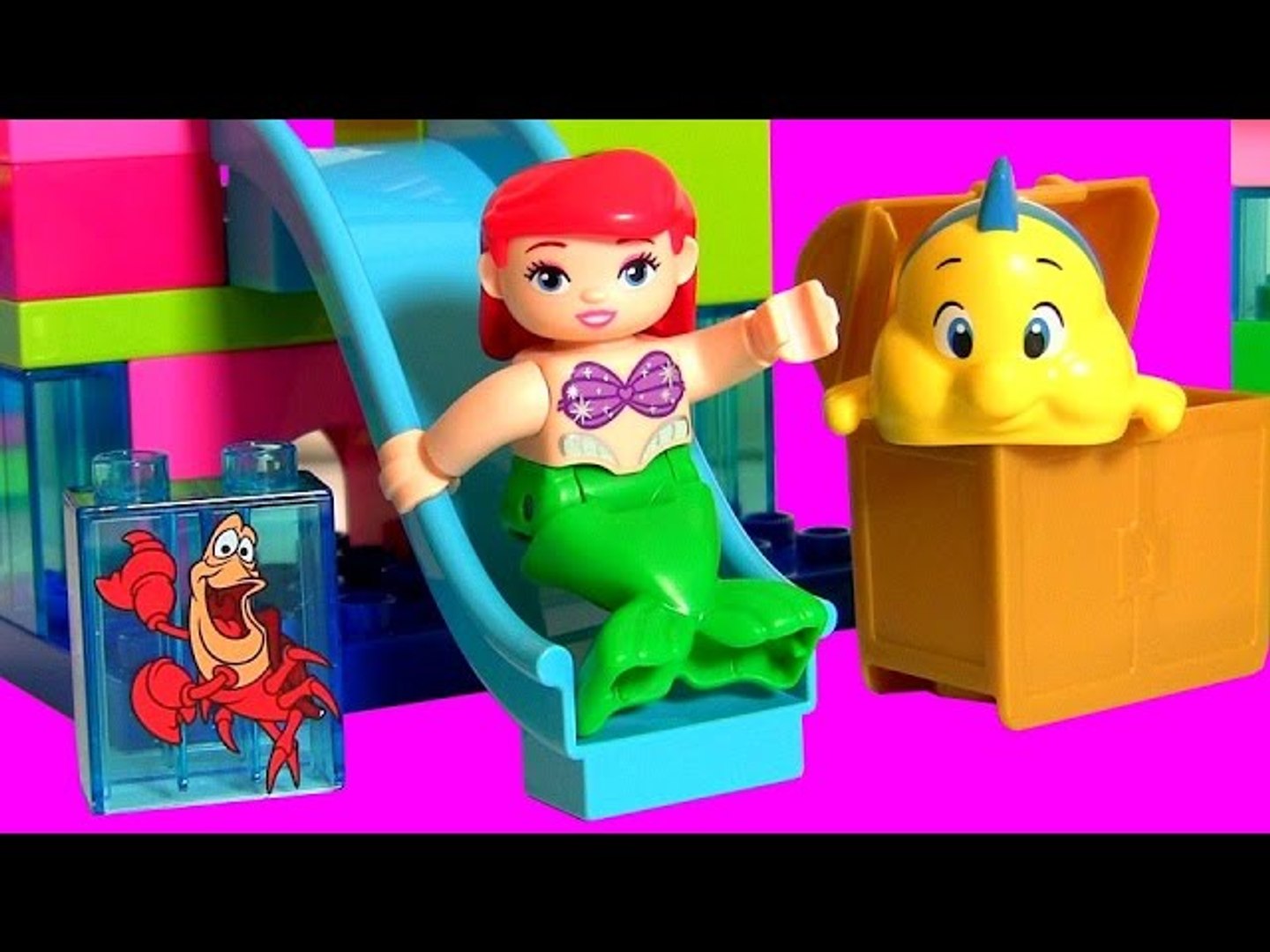 LEGO DUPLO Ariel's Undersea Castle 10515 with Flounder and Princess Ariel  Disney Baby Toys - video Dailymotion