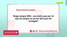 Sanamente con el Doctor Elmer Huerta: ¿No puedo contagiarme por mi tipo de sangre? (HOY)