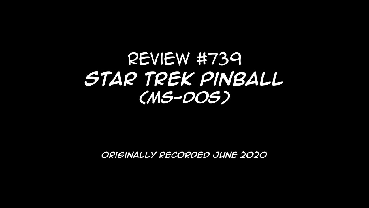 Review 739 - Star Trek Pinball (MS-DOS)
