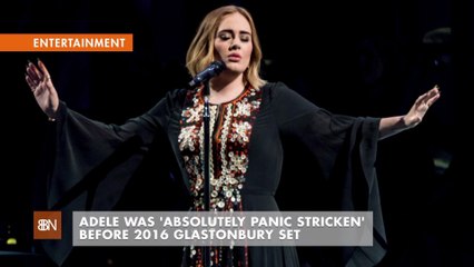 Adele's Panic Moment