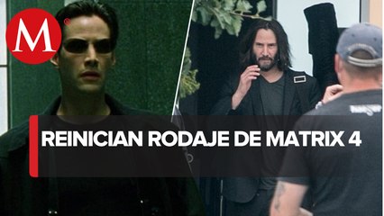 Keanu Reeves reanuda rodaje de "Matrix 4" en Berlín