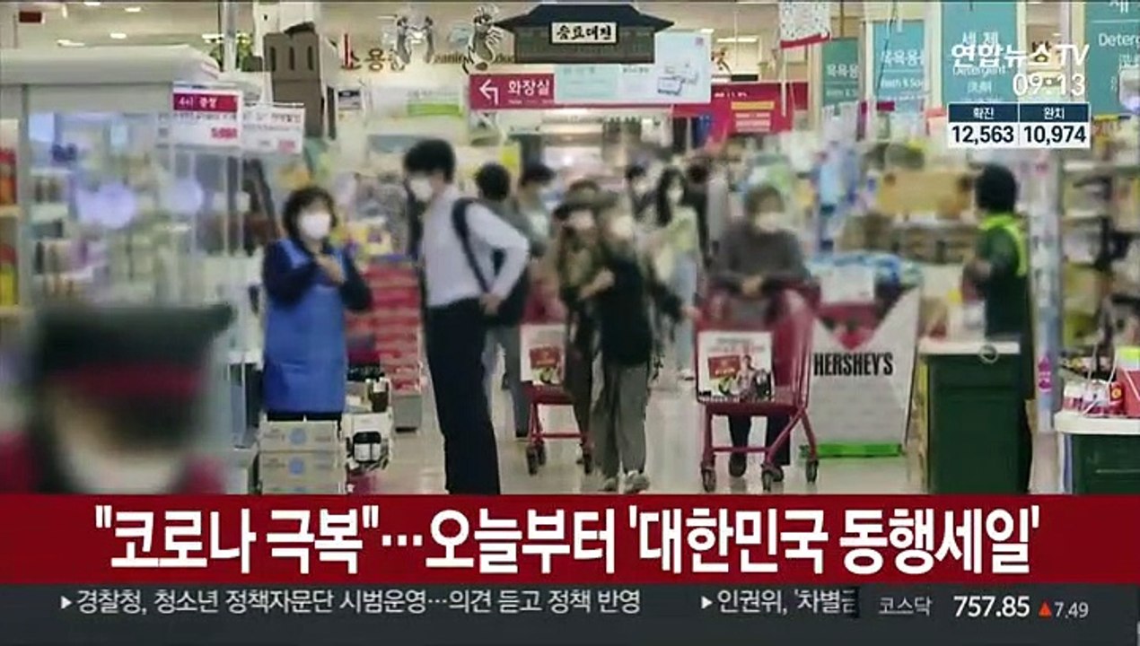 "코로나 극복"…오늘부터 '대한민국 동행세일'