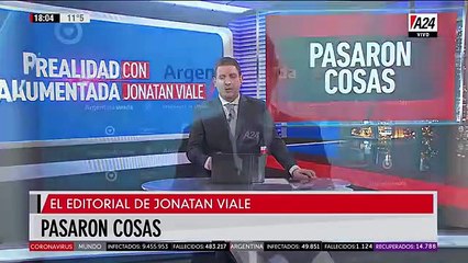 "Pasaron cosas": el editorial de Jonatan Viale