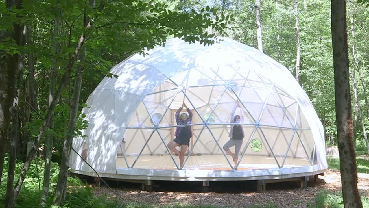 There's a giant geodesic dome in upstate New York — and you can rent it for the night