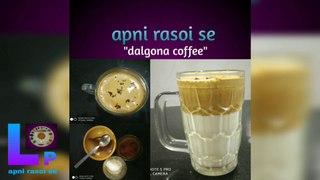 dalgona coffee