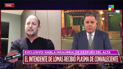 Martín Insaurralde: "La recuperación depende de cada cuerpo"