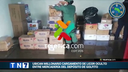 tn7-Ubican millonario cargamento de licor oculto entre mercadería del Depósito de Golfito-250620
