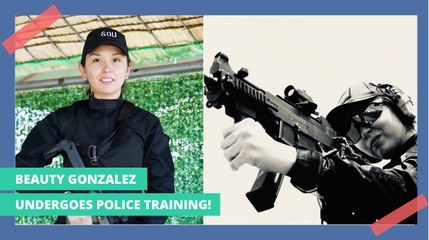 Actress Beauty Gonzalez is Undergoing Police Training!