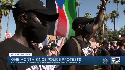 One month since police began across the nation