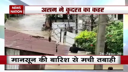 असम में कुदरत का कहर, मानसून की बारिश से मची तबाही