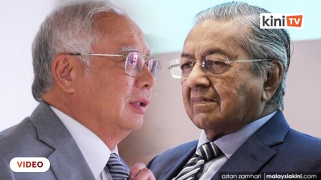 Najib 'troll' Dr M tak boleh kerjasama dengan Muhyiddin