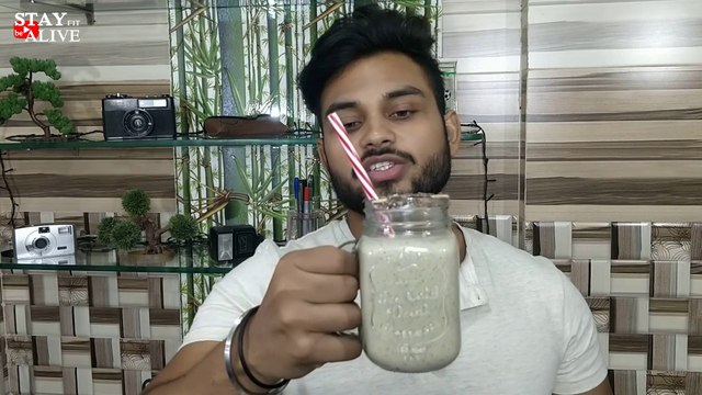 Kiwi Banana Smoothie | Healthy Smoothie | Help to Gain lean muscle mass.