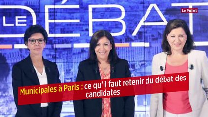 Municipales à Paris : ce qu'il faut retenir du débat des candidates