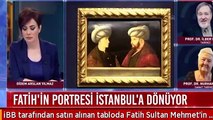 İlber Ortaylı, o tabloda Fatih Sultan Mehmet'in karşısındakinin kim olduğunu anlattı