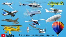 Aeroplanes And Air Vehicles Name And Picture __ Aircraft Airplanes