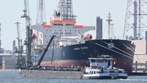 Bateau en quarantaine au port d'Anvers suite à des cas de Coronavirus parmi l'équipage