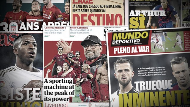 Officialisation imminente pour l'échange XXL entre le Barça et la Juventus, Le sacre de Liverpool enflamme l'Angleterre