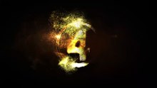 [NO COPYRIGHT ANIMATION]  5-second Countdown Timer in Fire with Sound Effect
