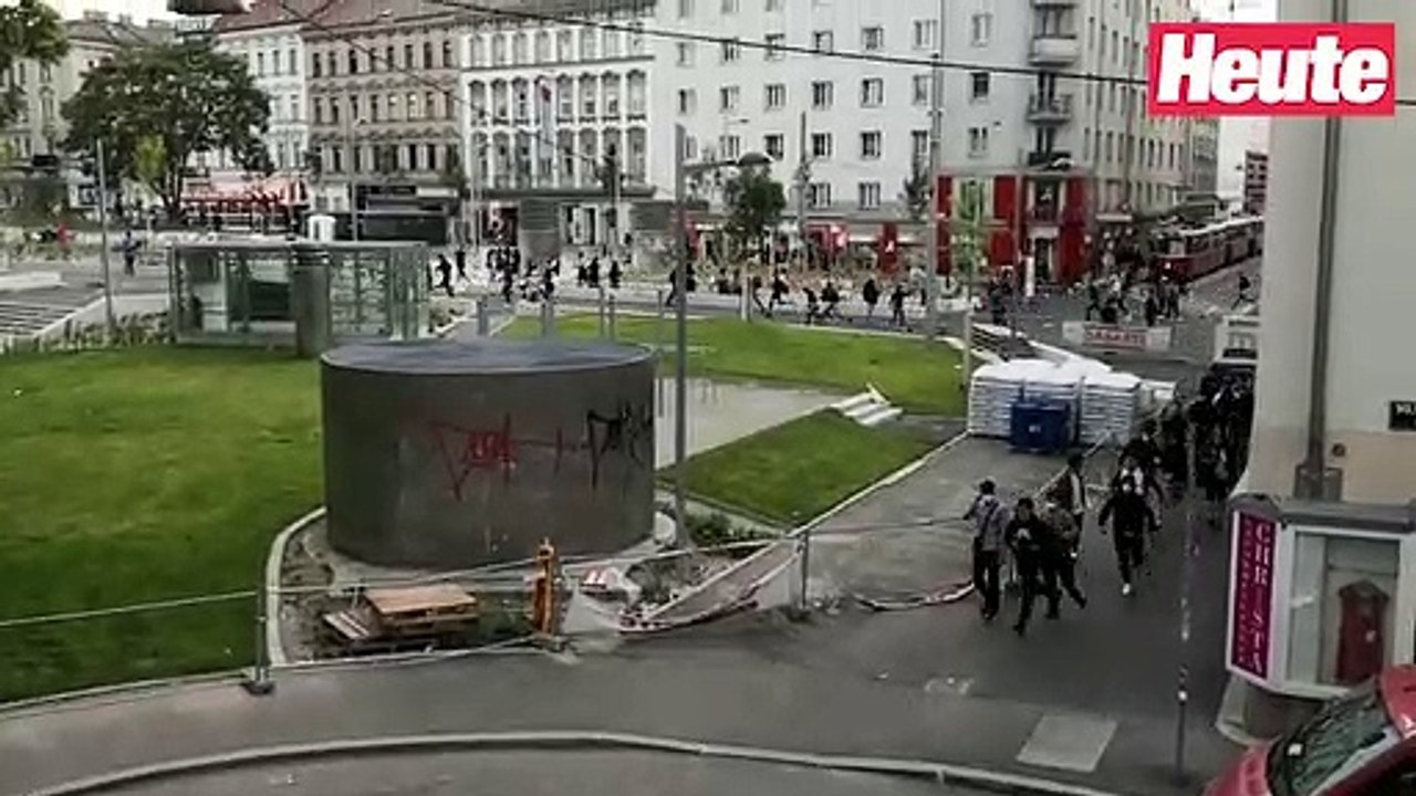 Böller und viel Wut wegen Kurden-Demo in Favoriten