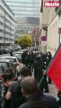 Schuhe und Flaschen bei Kurden-Demo in Wien geworfen